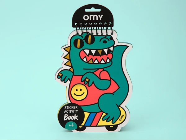 Carnet D'activité Sticker - Dino De OMY – Image 4