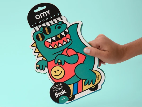 Carnet D'activité Sticker - Dino De OMY – Image 5