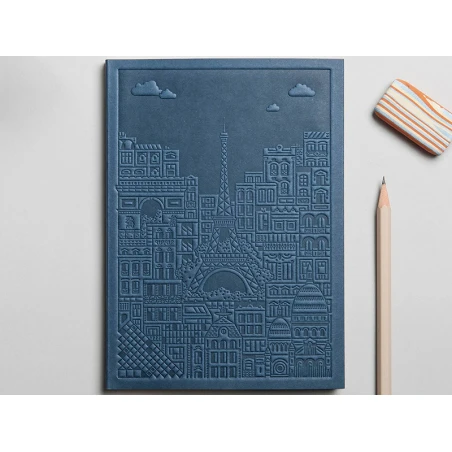 Carnet Paris Bleu - The City Works – Image 5