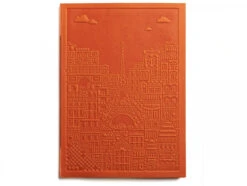 Carnet Paris Orange Rouille - The City Works