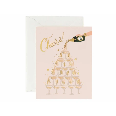 Carte De Voeux - Tour De Champagne "Cheers !" – Image 3