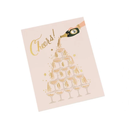 Carte De Voeux - Tour De Champagne "Cheers !" – Image 4