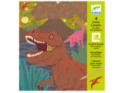 Djeco Cartes à Gratter - Le Règne Des Dinosaures