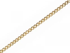 Chaine Vénitienne 1,2 Mm - Laiton Doré à L'or Fin 18K - Qualité Premium