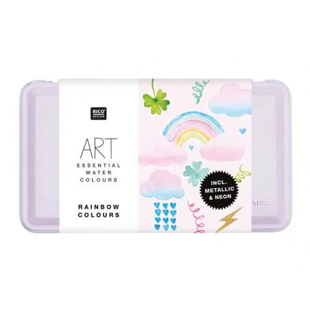 Coffret Aquarelle - Couleurs Arc-en-ciel – Image 5