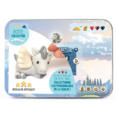 Coffret Collector FIMO - Mes Figurines Fantastiques - Pégase – Image 14