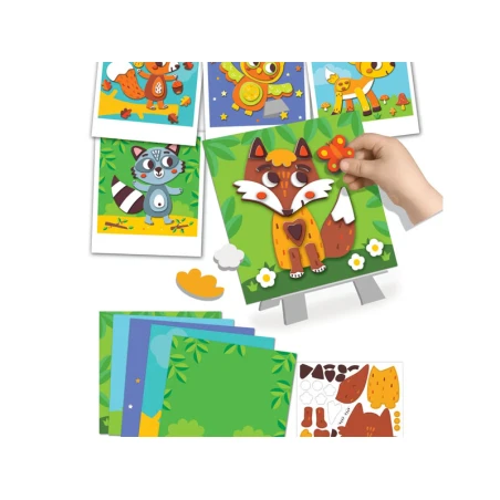 Coffret Créatif Portraits En Relief - Animaux De La Forêt – Image 8