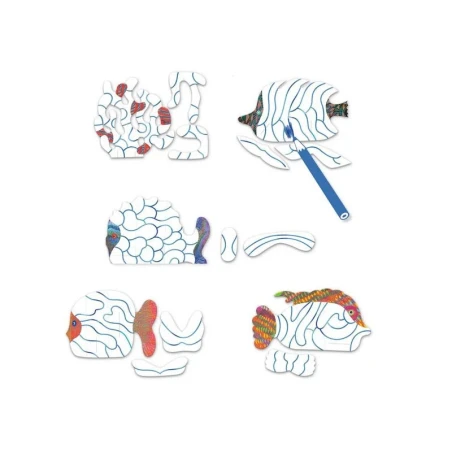 Djeco Coffret DIY Créer Avec Du Papier - Sous Les Ondes – Image 8