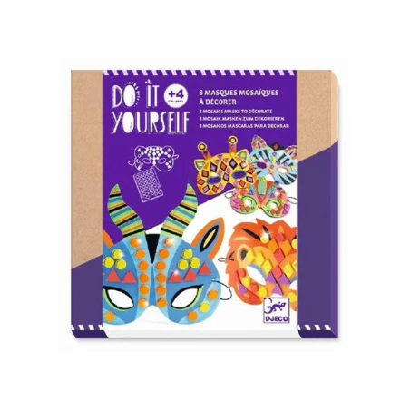 Djeco Coffret DIY Masques Mosaïques à Décorer – Image 5