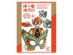 Djeco Coffret DIY Masques Super Robots à Métalliser