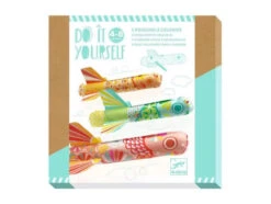 Djeco Coffret DIY Poissons Volants à Colorier