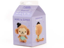 Coffret Kit Minigurumi Singe Nori De Graine Creative