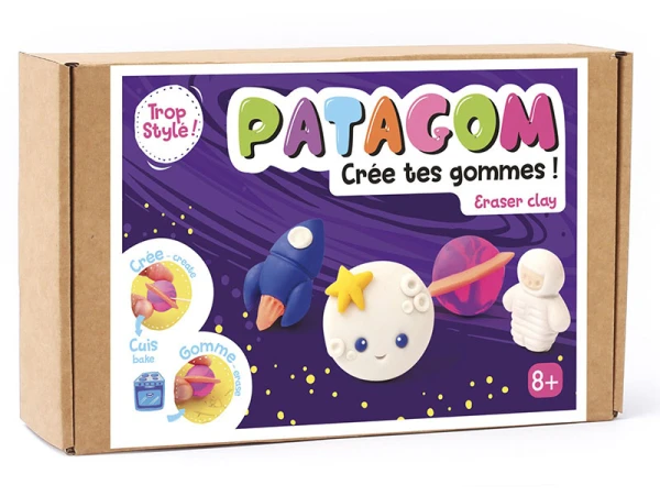 Coffret Patagom Crée Tes Gommes - Cosmos