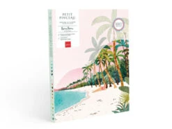 Coffret Peinture Au Numéro - Petit Pinceau - Bora Bora Par Tania Garcia