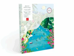 Coffret Peinture Au Numéro - Petit Pinceau - Les Gorges Du Verdon Par Nolwenn Studio