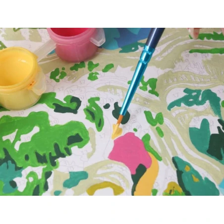 Coffret Peinture Au Numéro - Petit Pinceau - Les Gorges Du Verdon Par Nolwenn Studio – Image 10