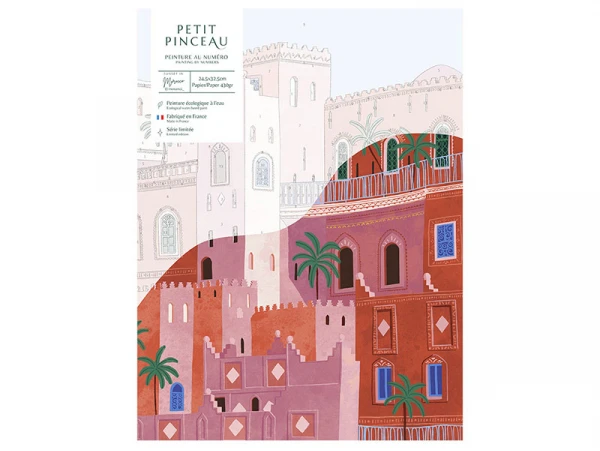 Coffret Peinture Au Numéro - Petit Pinceau - Maroc Par Mona Mai – Image 6