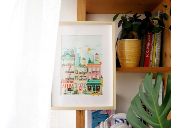 Coffret Peinture Au Numéro - Petit Pinceau - New York Par Hoglet And Co – Image 3