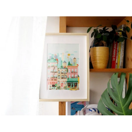 Coffret Peinture Au Numéro - Petit Pinceau - New York Par Hoglet And Co – Image 8