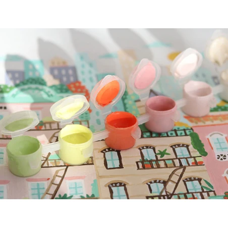 Coffret Peinture Au Numéro - Petit Pinceau - New York Par Hoglet And Co – Image 9