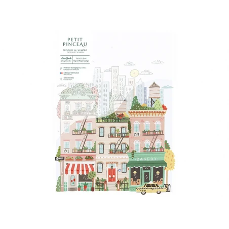 Coffret Peinture Au Numéro - Petit Pinceau - New York Par Hoglet And Co – Image 10