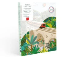 Coffret Peinture Au Numéro - Petit Pinceau - Sri-Lanka Train Par Maja Tomljanovic