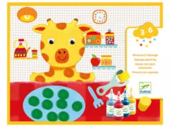 Djeco Coffret Peinture Des Petits- Les Aventures Des Doudous