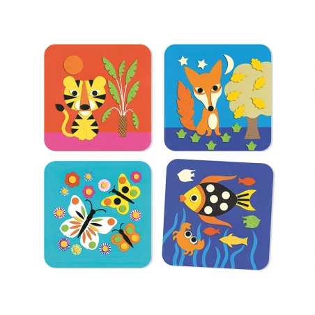 Djeco Collages Des Petits - Douce Nature – Image 8
