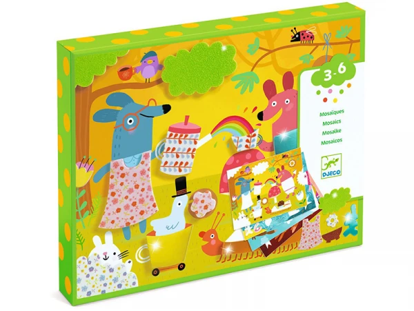 Djeco Coffret Collages Des Petits - Mousse Mousse – Image 4