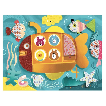 Djeco Coffret Collages Des Petits - Mousse Mousse – Image 6