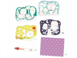 Djeco Coloriages Magiques - Caché Dans Les Bois