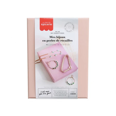 Kit DIY Bijouterie - Mes Bijoux En Perles De Rocailles - Vert – Image 5