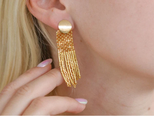 Kit DIY Bijouterie - Mes Boucles D'oreilles à Franges – Image 5