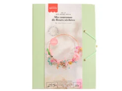 Kit DIY Home Déco - Ma Couronne De Fleurs Séchées