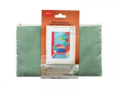 Kit DIY Mercerie - Mon Canevas Au Demi-point De Croix