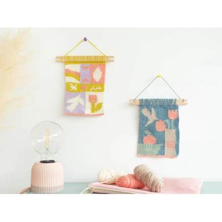 Kit DIY Mercerie - Mon Tissage Mural - Pop – Image 11