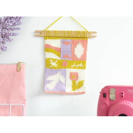 Kit DIY Mercerie - Mon Tissage Mural - Pop – Image 8