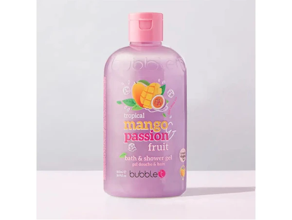 Gel Douche Et Bain Mangue Passion Tropicale - Bubble T Cosmetics – Image 2