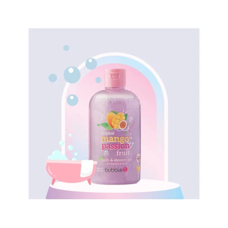 Gel Douche Et Bain Mangue Passion Tropicale - Bubble T Cosmetics – Image 8