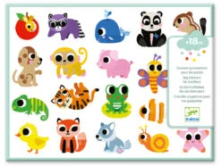 Djeco Grosses Gommettes échenillées Pour Les Tout Petits - Bébés Animaux