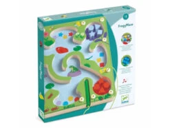 Djeco Jeu éductaif En Bois - Labyrinthe Frogy Maze