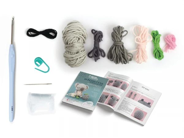 Kit Amigurumi - Koala 12,5 Cm – Image 3