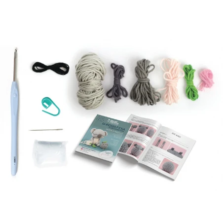 Kit Amigurumi - Koala 12,5 Cm – Image 8