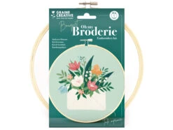 Kit Broderie Partielle Graine Créative Motif Bouquet