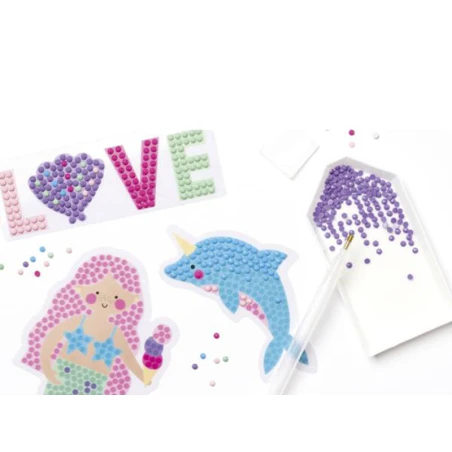 FOLIA Kit Créatif Diamond Painting - Sirène – Image 5