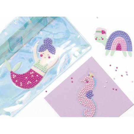 FOLIA Kit Créatif Diamond Painting - Sirène – Image 6