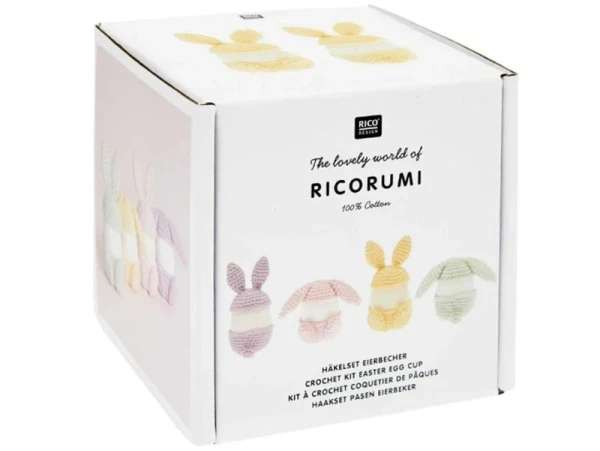 KIT CROCHET COQUETIER LAPIN - RICO DESIGN