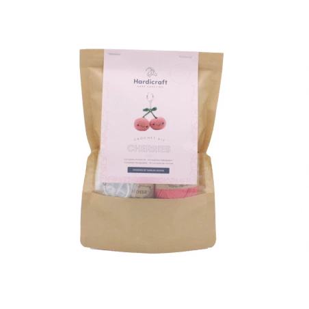 Kit Crochet - Pendentif Sac Cerise – Image 5