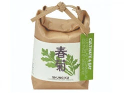 Kit "Cultivez Et Mangez" - Chrysanthème Comestible - Petit Sac Japonais Pour Faire Pousser Une Plante