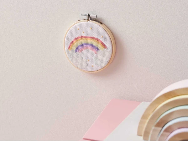 KIT DE BRODERIE ARC-EN-CIEL - RICO DESIGN – Image 4